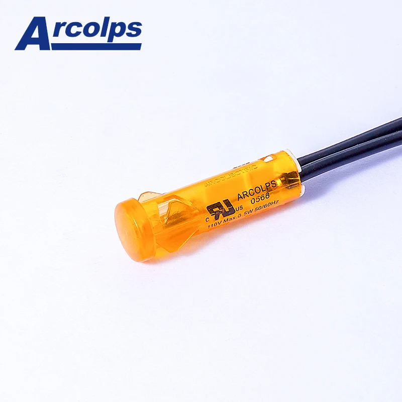 Panel  cut-out 8mm indicator lights 12v/24v/120v/250v/460v  indicator lights lamp lights signal indicator