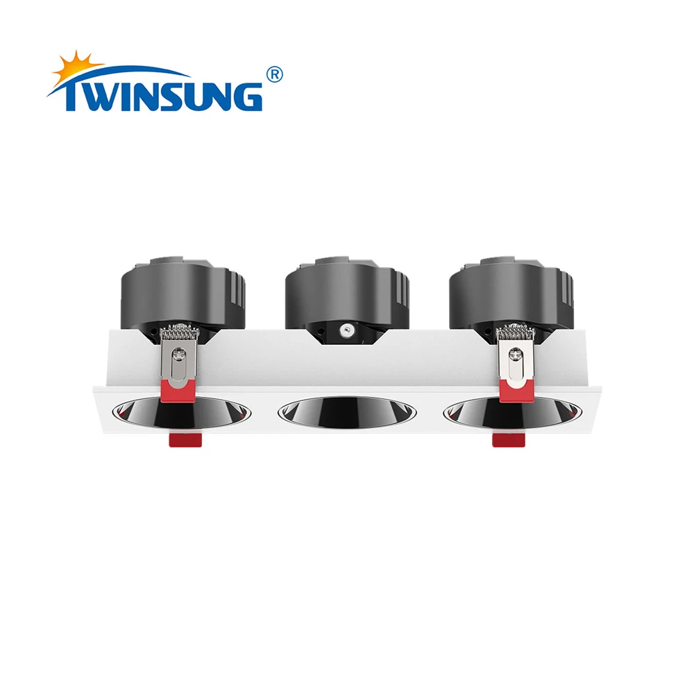 Energy Saving Led Spotlight Cob Lighting Square Shape Led Ceiling Light Module Downlight For Home Hotel