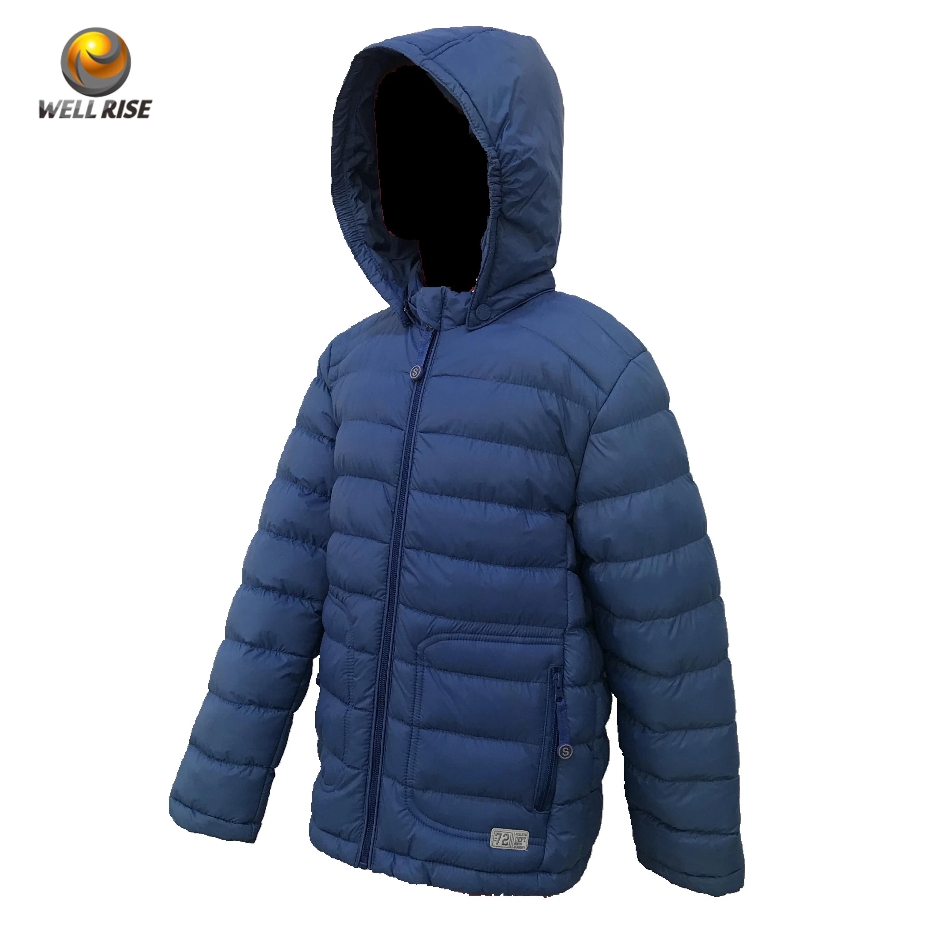 
Hot selling custom parka jacket kid boy coat with hood waterproof windproof toddler winter jacket boy 