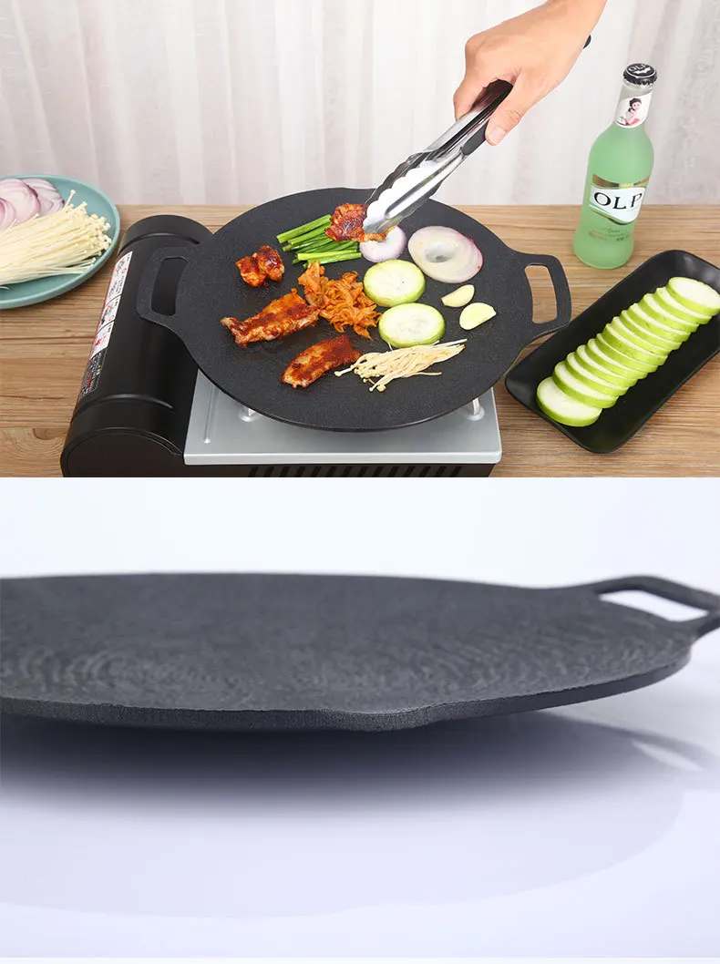 camping grills Kitchen Roaster pan Baking Tray Enamel steel Oval Turkey Cover Roasting Pans bbq grills outdoor