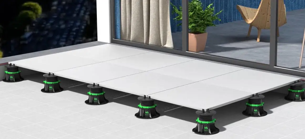 Flooring Accessories Screwjacks Wpc Deck Pedestal Tiles Supporting Based Adjustable Plastic Pedestals For Raised Floor