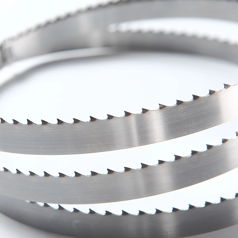 Manufacturer Black Harden Teeth HRC62  SK5 Sawing wood band saw blades factory 4240mm*32mm*1.1mm*T22