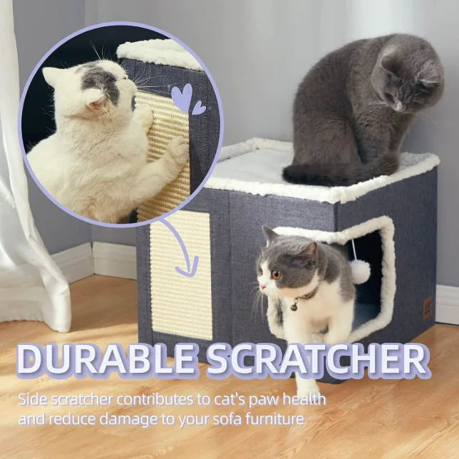 Pet cave products for pets sleep cozy house Double foldable kennels cats tent accessories niche chat Soft Pet bed