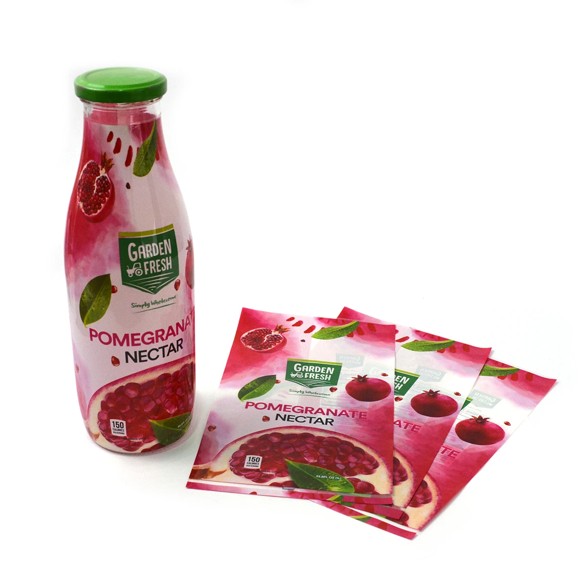 Waterproof Shrinkable Sleeve Heat Shrink Film Wrap Custom Printed Sleeve Label for Glass Plastic Metal Bottle Can Jar