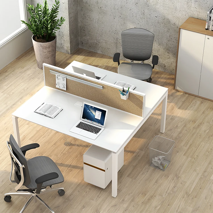 Factory Wholesale Open OPEN DESK Workstations Modular OFFICE 2 Person Workstation Office Desk