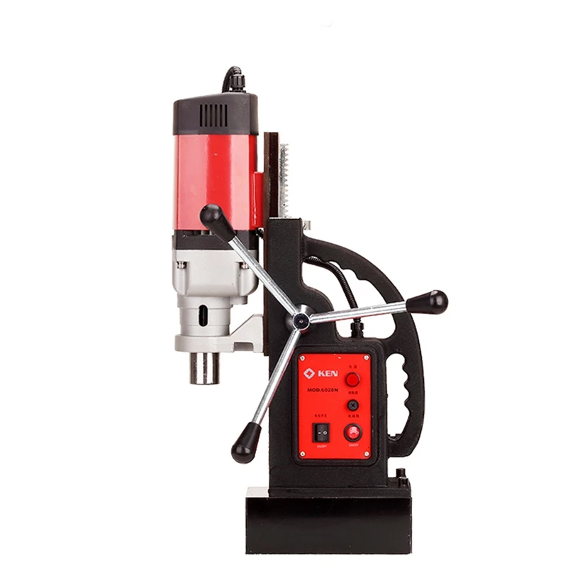 High Quality Automatic Magnetic Drilling & Tapping Machine KEN 32-100MM Small Magnetic Base Drill 220V/380V 1700W Hot Selling