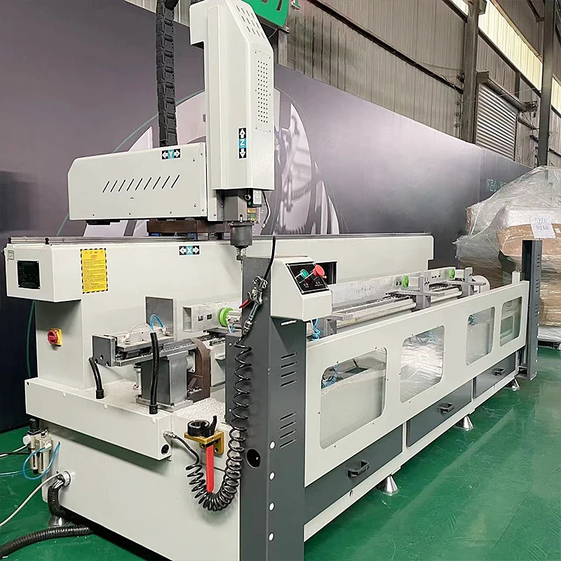 Лучшая цена cnc сверлильный и фрезерный станок алюминиевый профиль
