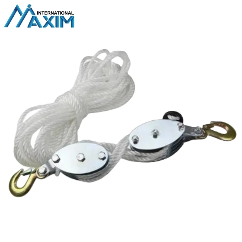 2 Ton Lifting Tools Hoist Block and Tackle Pulleys