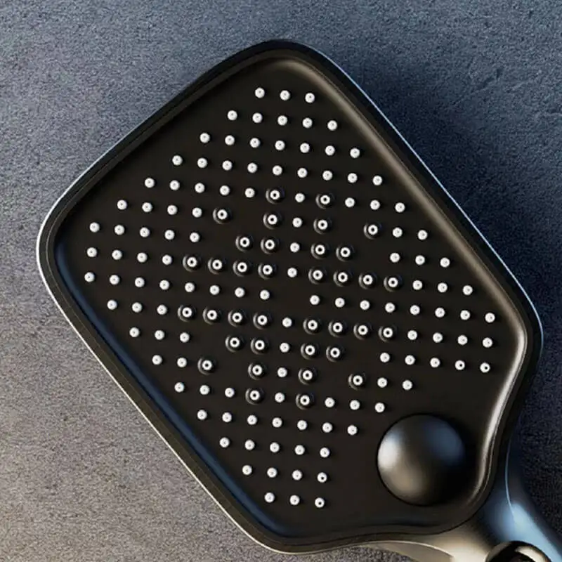 Classic Piano Key Design Shower System Smart Digital Display Bathroom Shower Sets Thermostatic Rainfall Shower Set