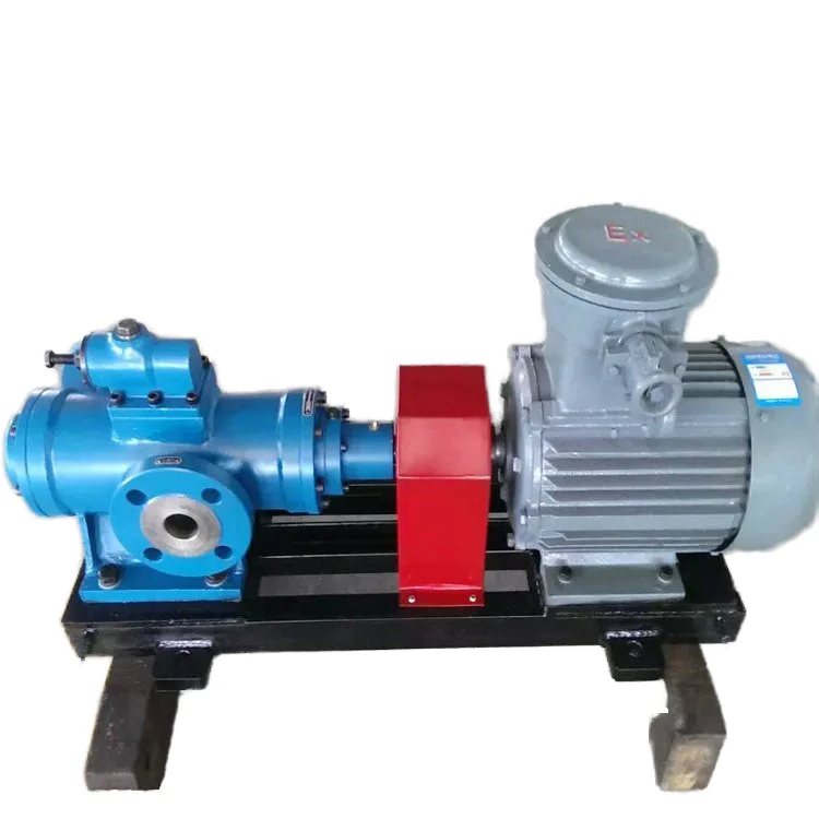 Three screw high pressure oil pump electric diesel hydraulic oil fuel booster pump