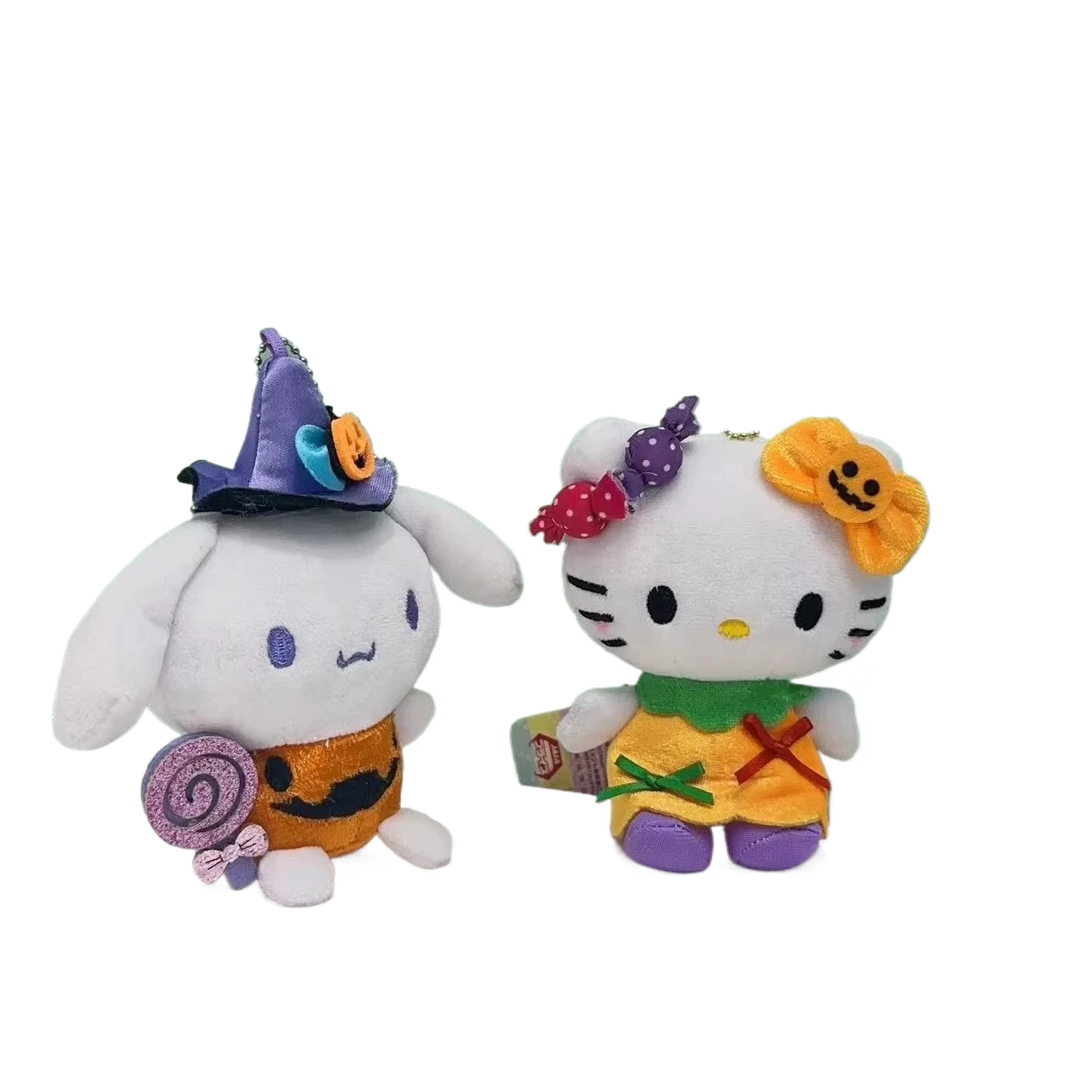 ML new kawaii kitty cinnamon pochacco halloween Candy series plush dolls bag pendant halloween gifts mini plush toys keychain