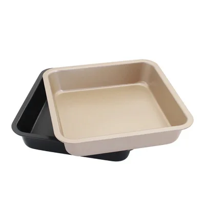 Best Seller Square Cake Baking Pan, Nonstick Bakeware Carbon Steel Toast Mold Baking Tray for Cakes, Bread, Pizza