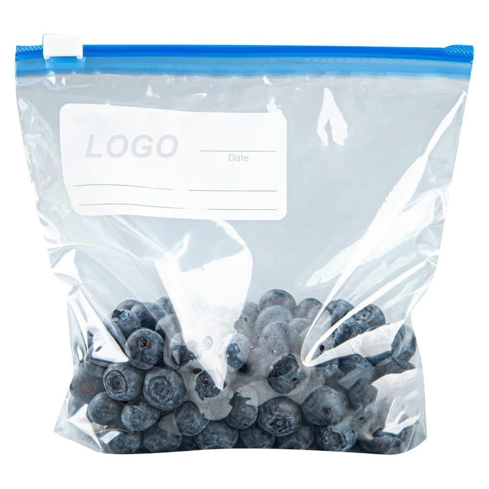 Eco Friendly Ldpe Zipper Zip Lock Seal Freezer Ziplock Bag Manufacture Food Sandwich Fruit Biodegradable Storage Slider Plastic