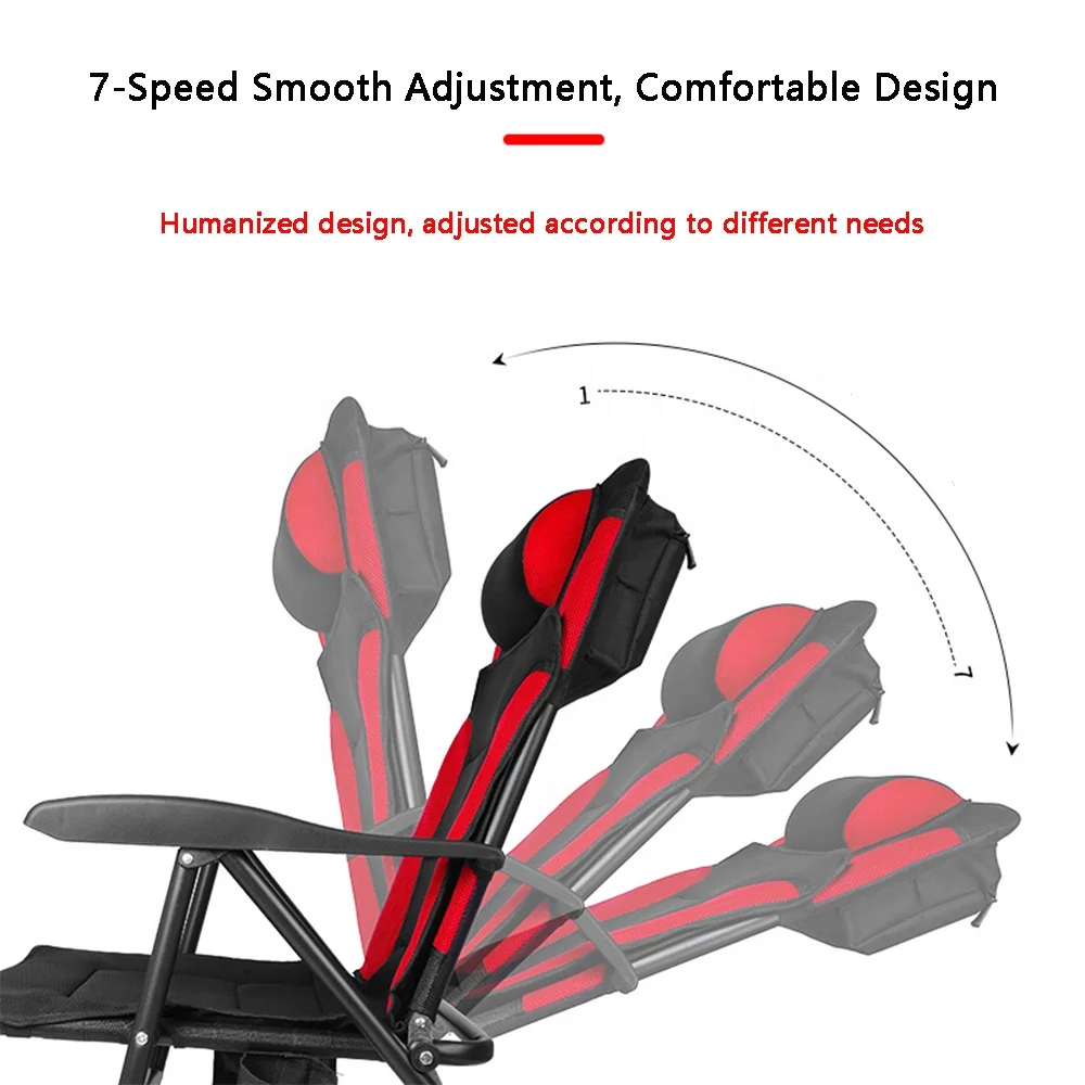 Competitive Price Outdoor Lightweight Folding Portable Backpack Beach Picnic Camping Fishing Folding Chairs Carp Bed Chair