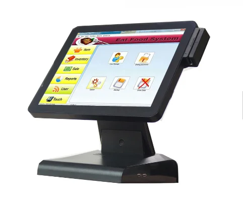 15 inch touch screen cash register pos machine for sale cash register machine