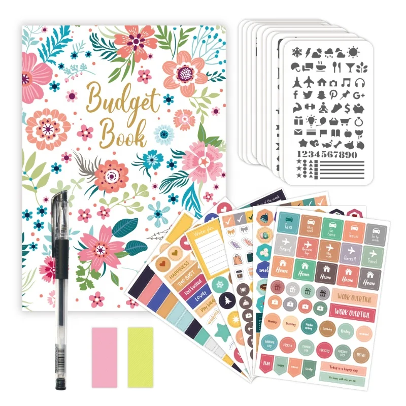 A5 Custom Diary Book Mini Vintage Korean 5 Subject Art Notebook With Lined Pages
