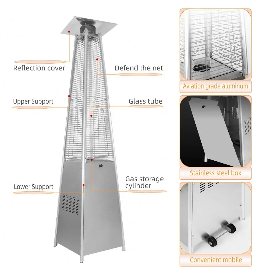 Садовый зонт из нержавеющей стали в современном стиле для использования