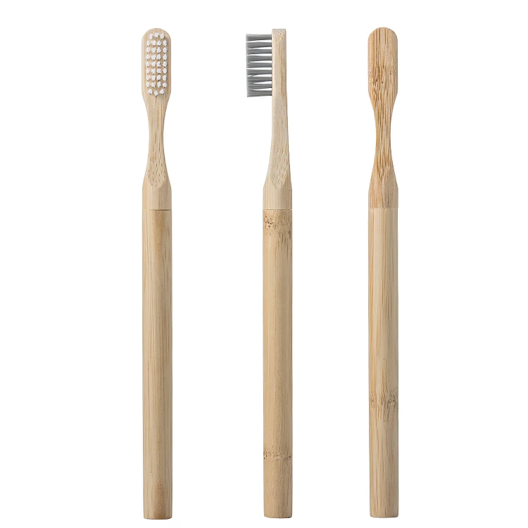 China Bamboo Brush Manufacturer Ada Approved Toothbrush Bamboo Toothbrush With Charcoal Bristle   BambooToothbrush