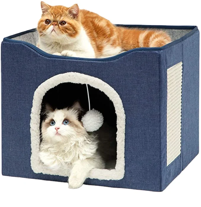 Cat Bed House Kat seng hus Katzenbetthaus Bahay ng pusa kama Het bedhuis van de kat Casa de la cama de gato Cat Bed House