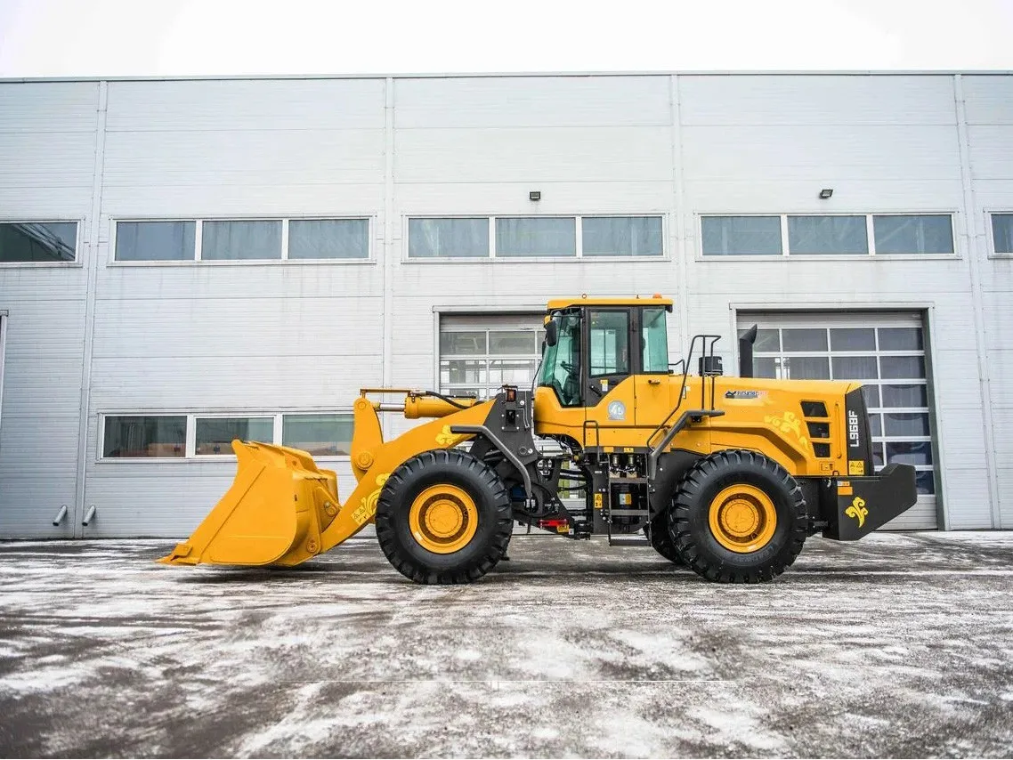 Высокопроизводительное землеройное оборудование L960HHST 8-тонный мини-колесный погрузчик 5 CBM Ковшовый фронтальный