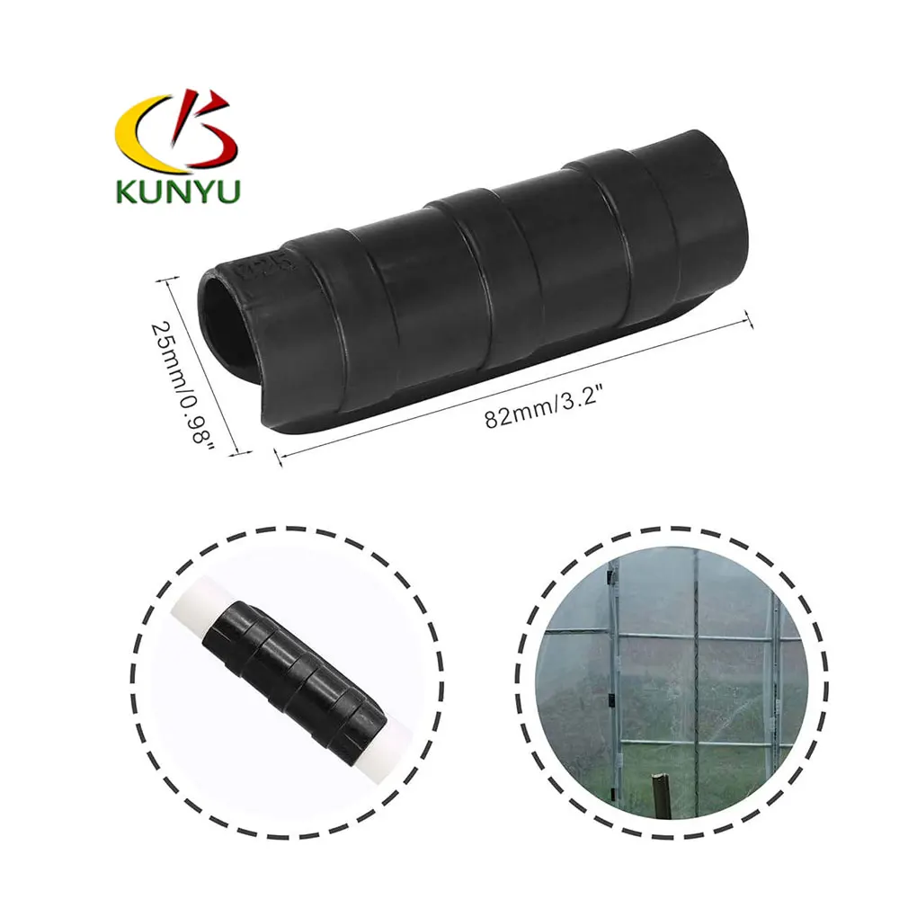 Kunyu Wholesale Plastic Clamps Clips Film Roll Clip Hoop Ring Snap Clamp Ring For Agriculture Greenhouse