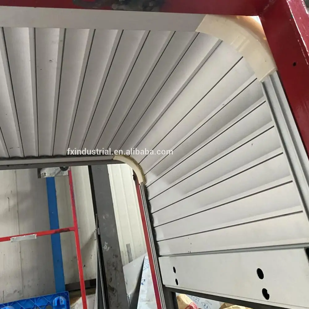 Automatic Aluminum Thermal Insulated Electric Overhead Vertical Roll up or Roller Shutter Coiling Rolling Garage Door