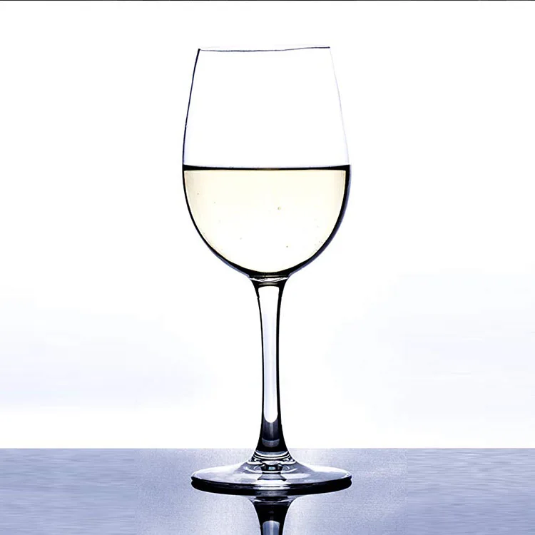 
600ml PETG durable luxury tritan long stemmed plastic wine glass 