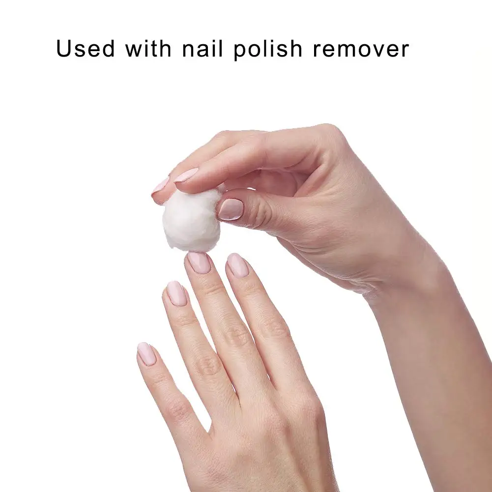 100% Natural Cotton Coil Beauty Sliver Balls String Wool for Manicures Nail Hair Care Ultrasonic Disinfecting Dressing Salon Use