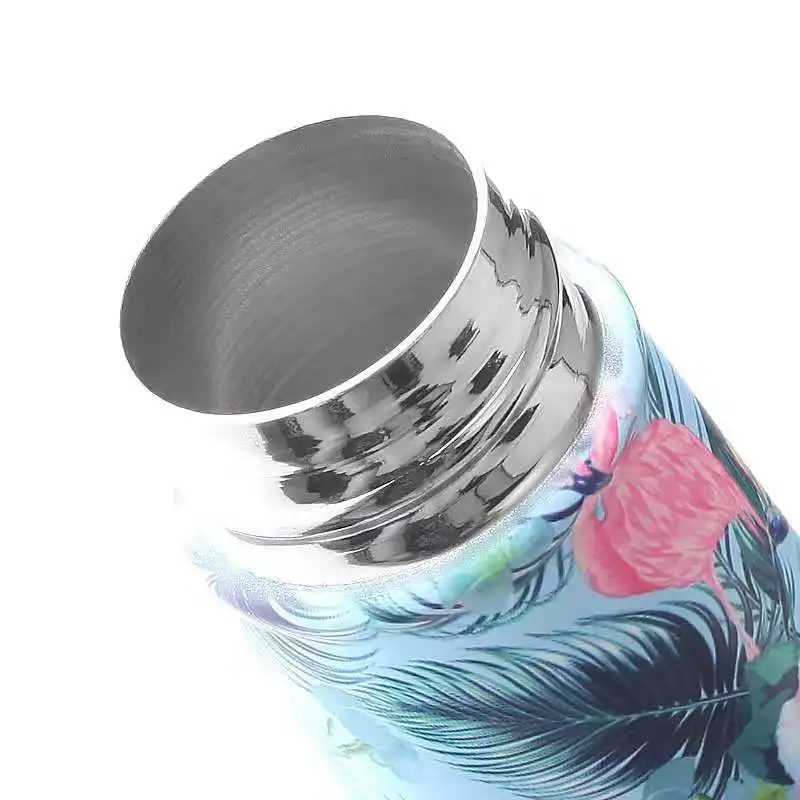 wholesale double walled vacuum Insulated water bottle leak-proof cola shape stainless steel water bottle