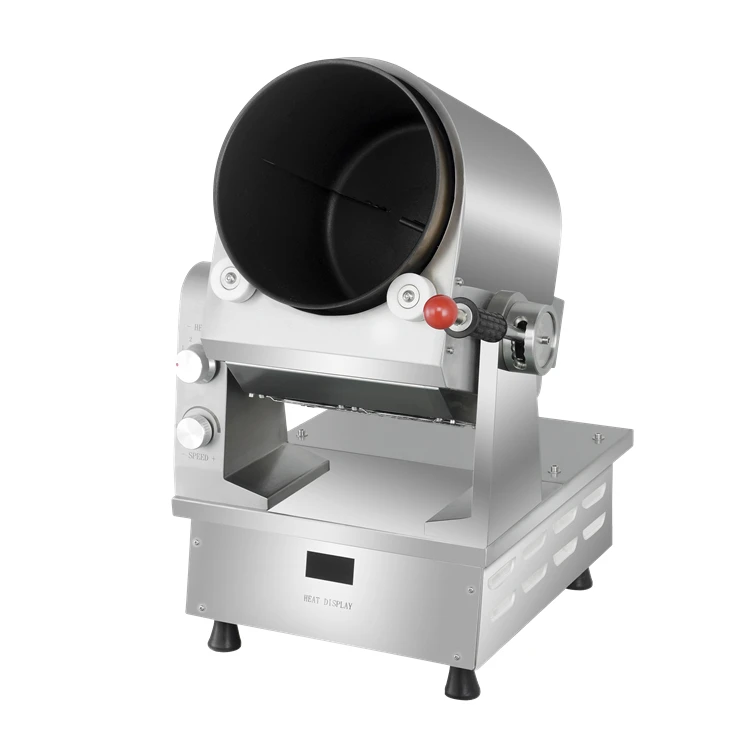 Для ресторанов фаст-фуд БЕСПЛАТНАЯ ДОСТАВКА нержавеющей стали автоматическая жареный рис вок барабан для приготовления пищи робот умная машина