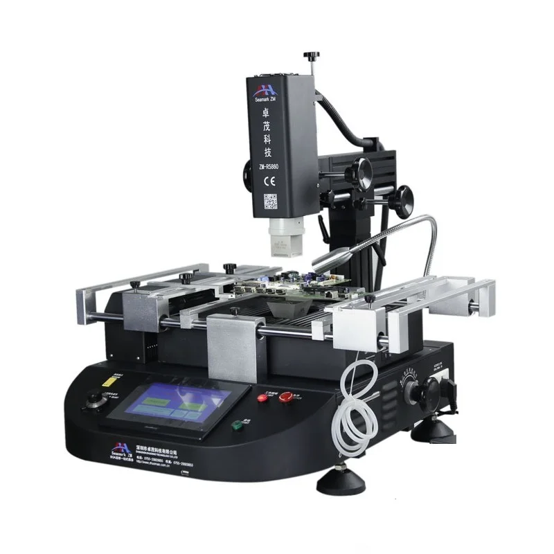 220V ZM-R5860 ZM-R5860C BGA Station 3 Zones Rework Machine For Phone Repair