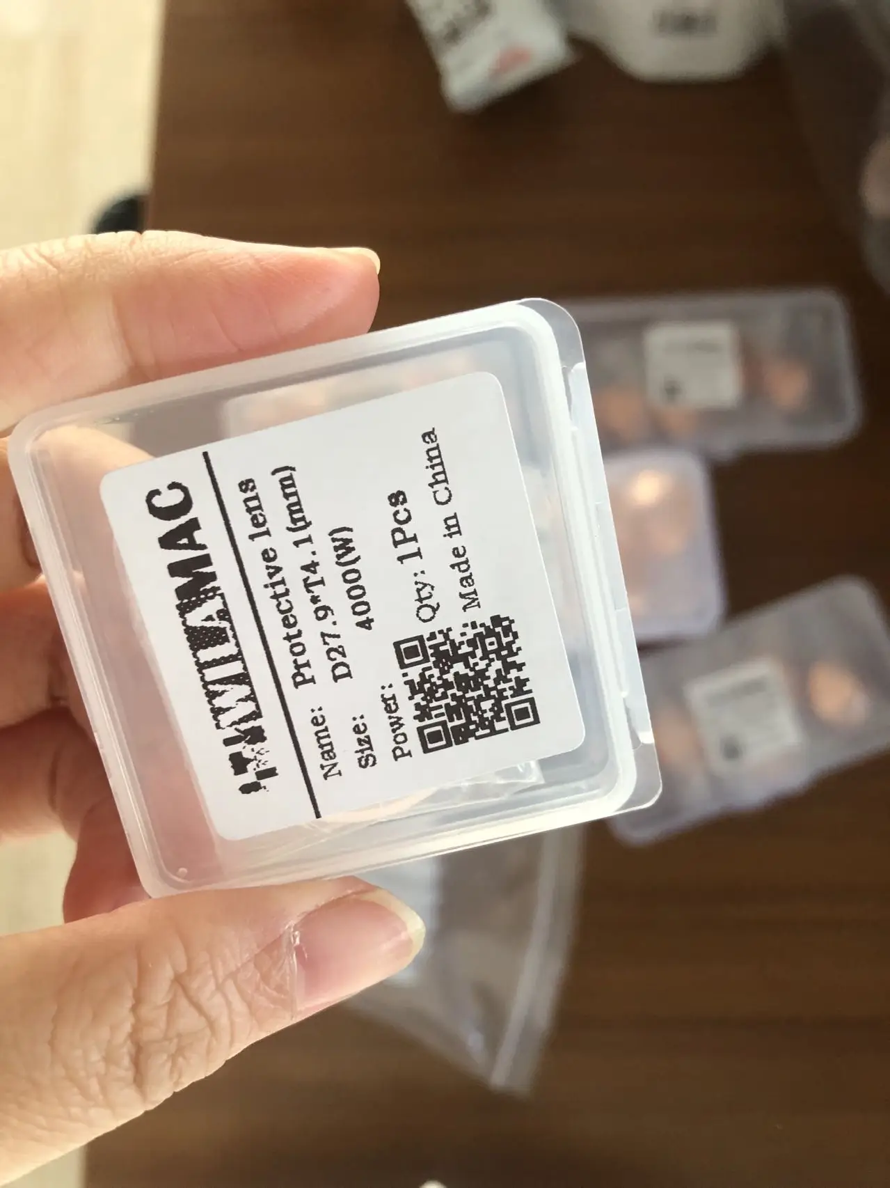 WILAMAC Wholesale Price Fiber Laser Cutting Lens D27.9X4.1 D30x5 D37x7 for wsx raytool laser head Original