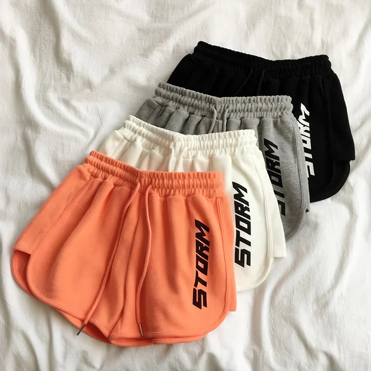 Women Summer Sport Biker Shorts Pants Casual Hot Daily Elastic Waist Basic Easy Short Female Holiday Beach Short Feminino Mujer