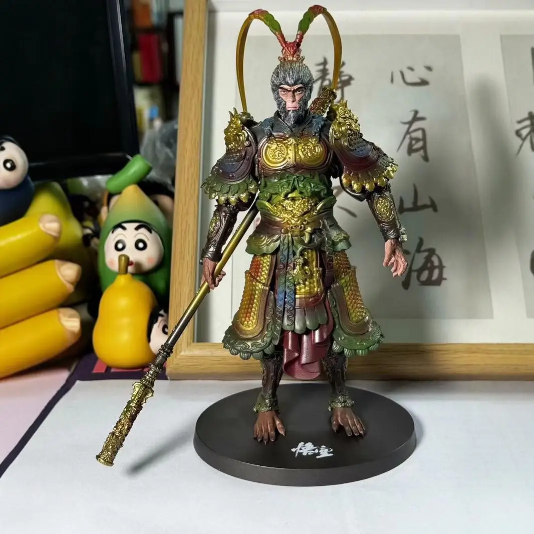 Индивидуальный Размер надувная Обезьяна Король Черный миф Wukong рекламный надувной талисман персонаж гаражный комплект