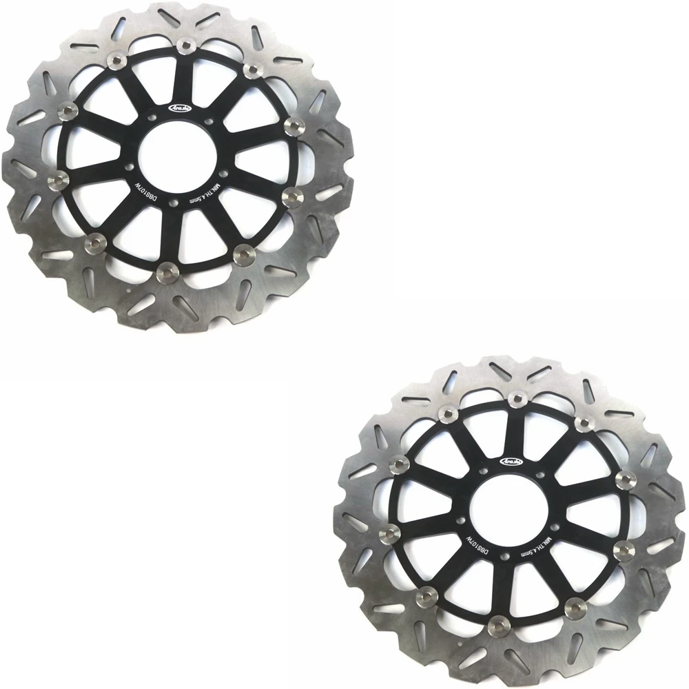 Motorcycle Brake Disks For Ducati DIAVEL 1200 /MONSTER 1200/MULTISTRADA 1200 Dominator Floating Front Brake Disc Rotor