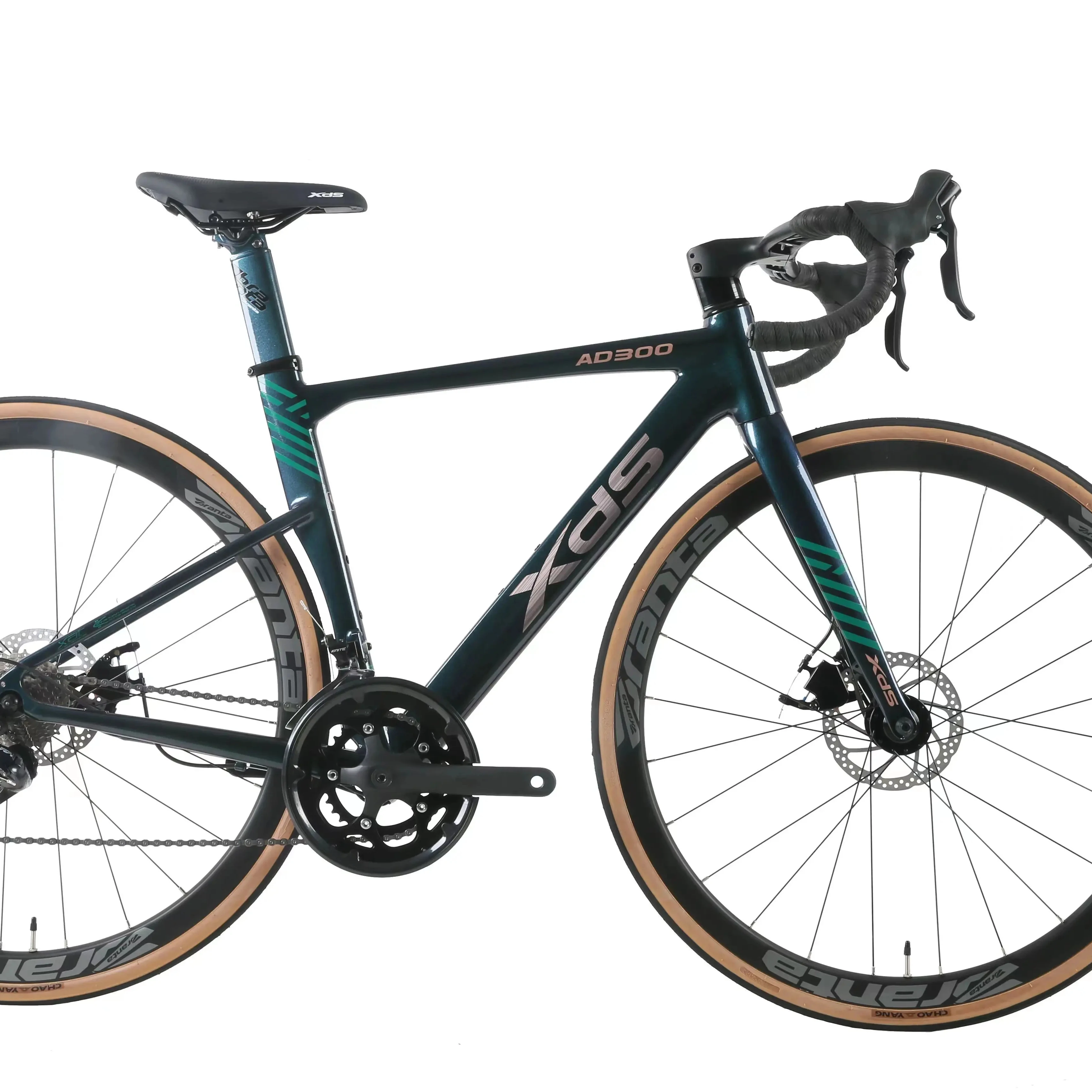 XDS AD300 2023 2*9 скоростей 18-скоростной шоссейный велосипед унисекс Shimano RD Гидравлический дисковый тормоз 700c Размер колеса Сплав Вилка алюминиевый материал