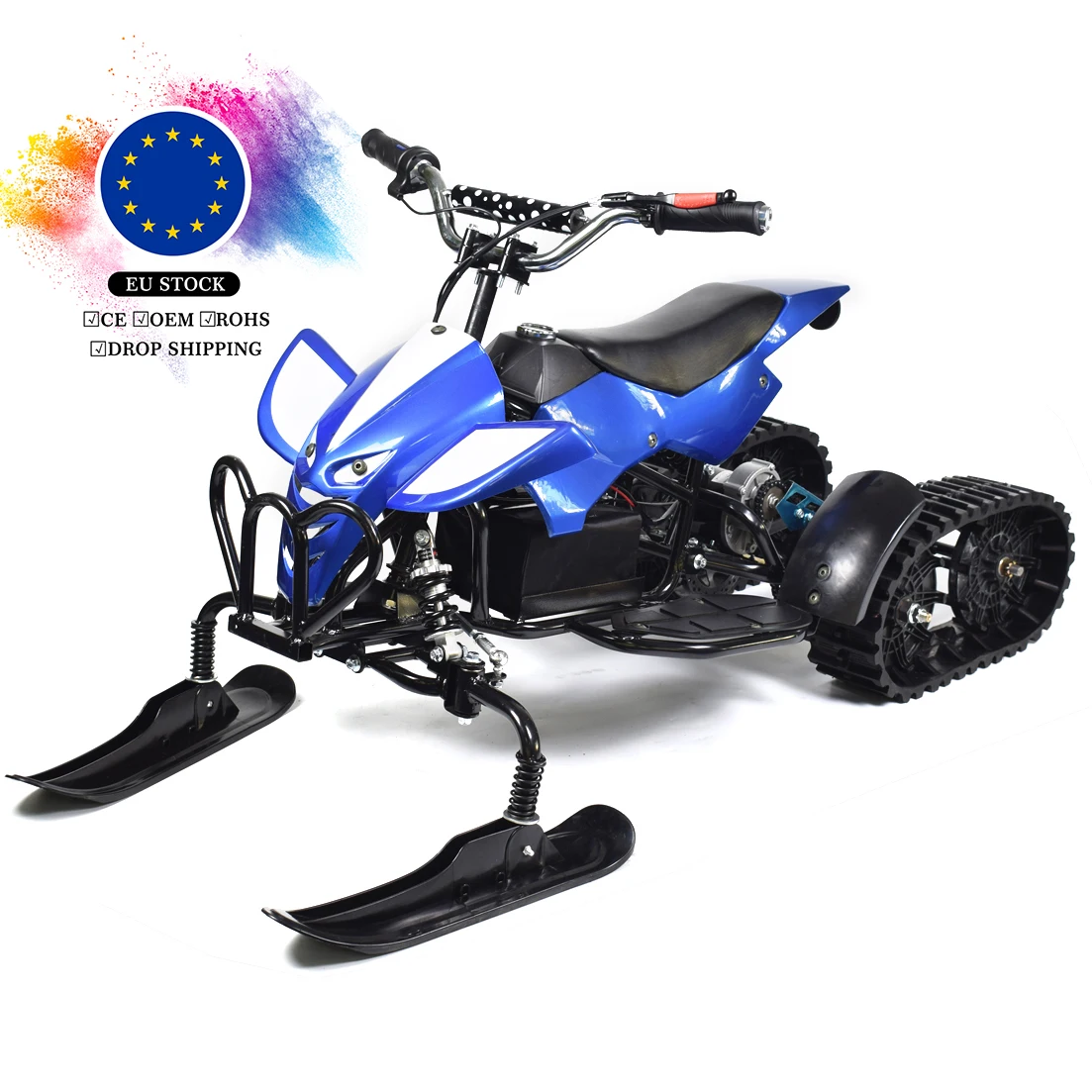 (In stock) Electric snow mobile Winter Sports Products  750w snowmobile electric For Kids  eu warehouse