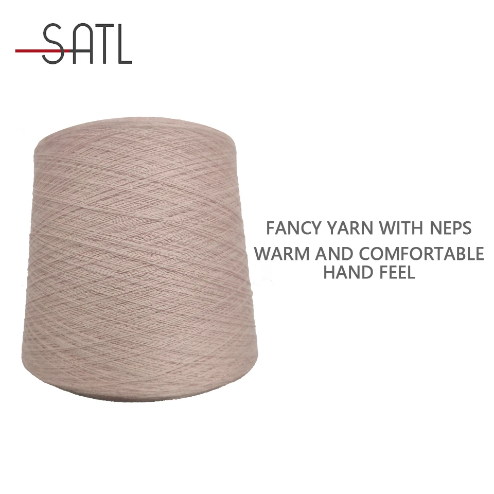 High Quality 2/28nm 60% Cotton 30% Nylon 10% Wool Combed Compact Blended Yarn For Knitting