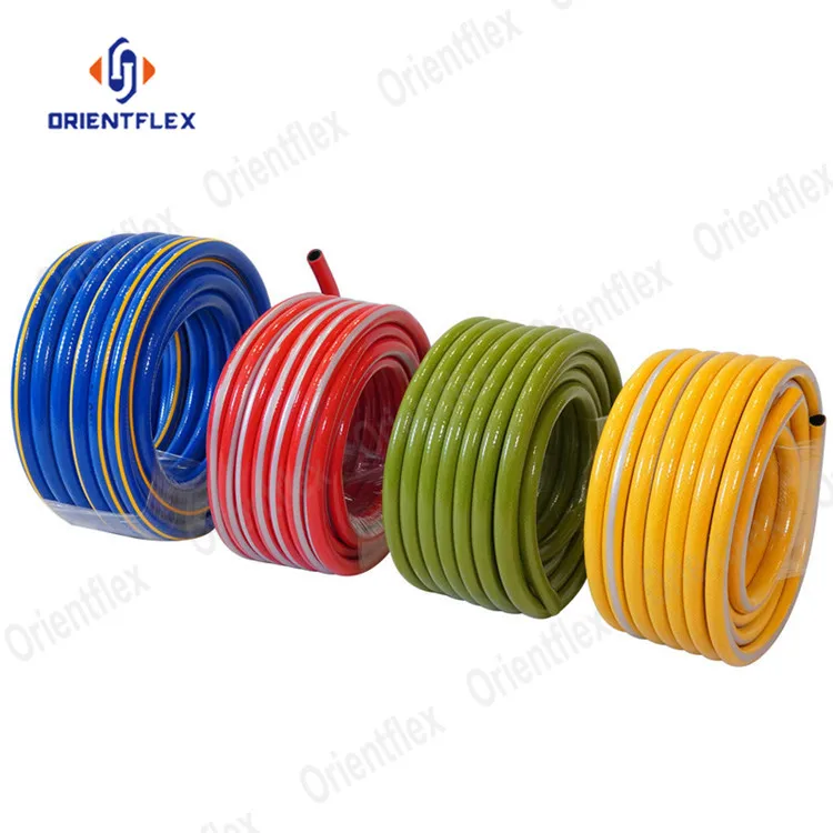 White Green 20M PVC Garden Water Hose Pipe For Irrigation Watering Garden Plastic Hose Pipe 15M Set Accessories