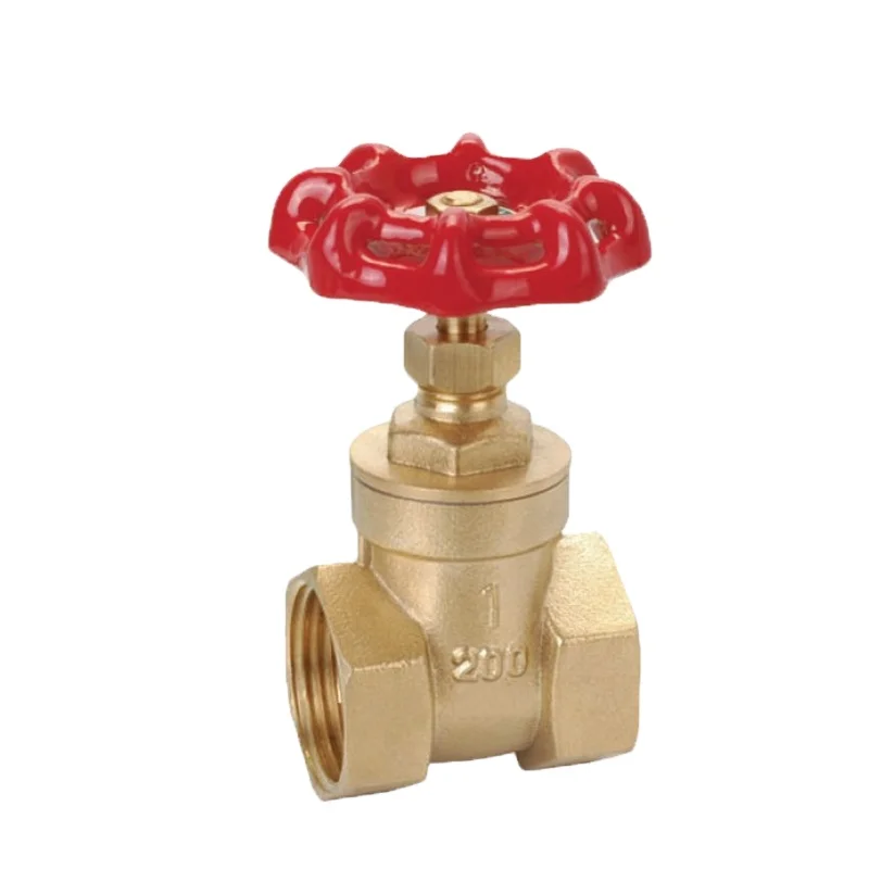 Green Valve High Quality Brass 1/2 - 4 Inch female Thread Inch Gate Valve