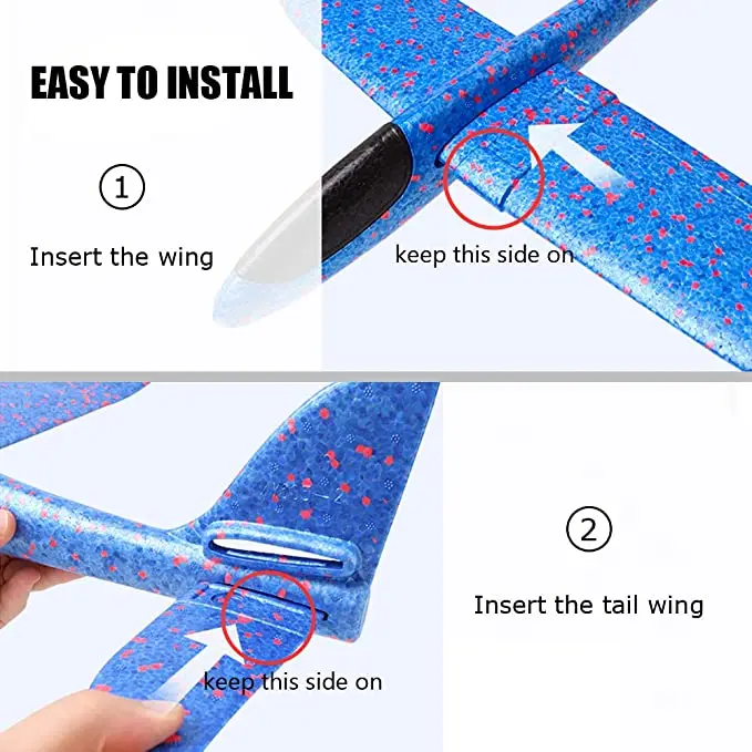 Летающая игрушка для детей, планер с 2 режимами полета, EPP самолет, игрушки, пенопластовые самолеты большого размера, пенопластовый самолет