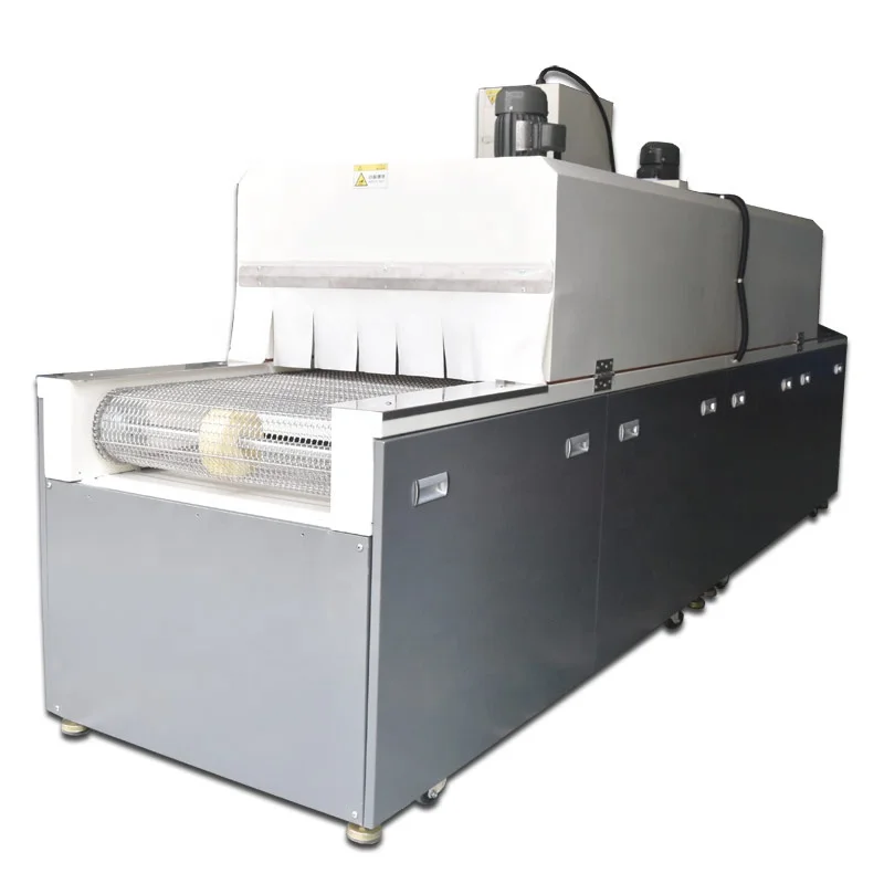 Factory customized belt tunnel furnace Corrugated box drying furnace with infrared heater tunnel drying oven