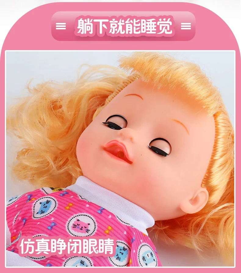 Girl birthday gifts  New born dolls Kits For Kids toys soft vinyl reborn doll set luxury mini  baby doll kit