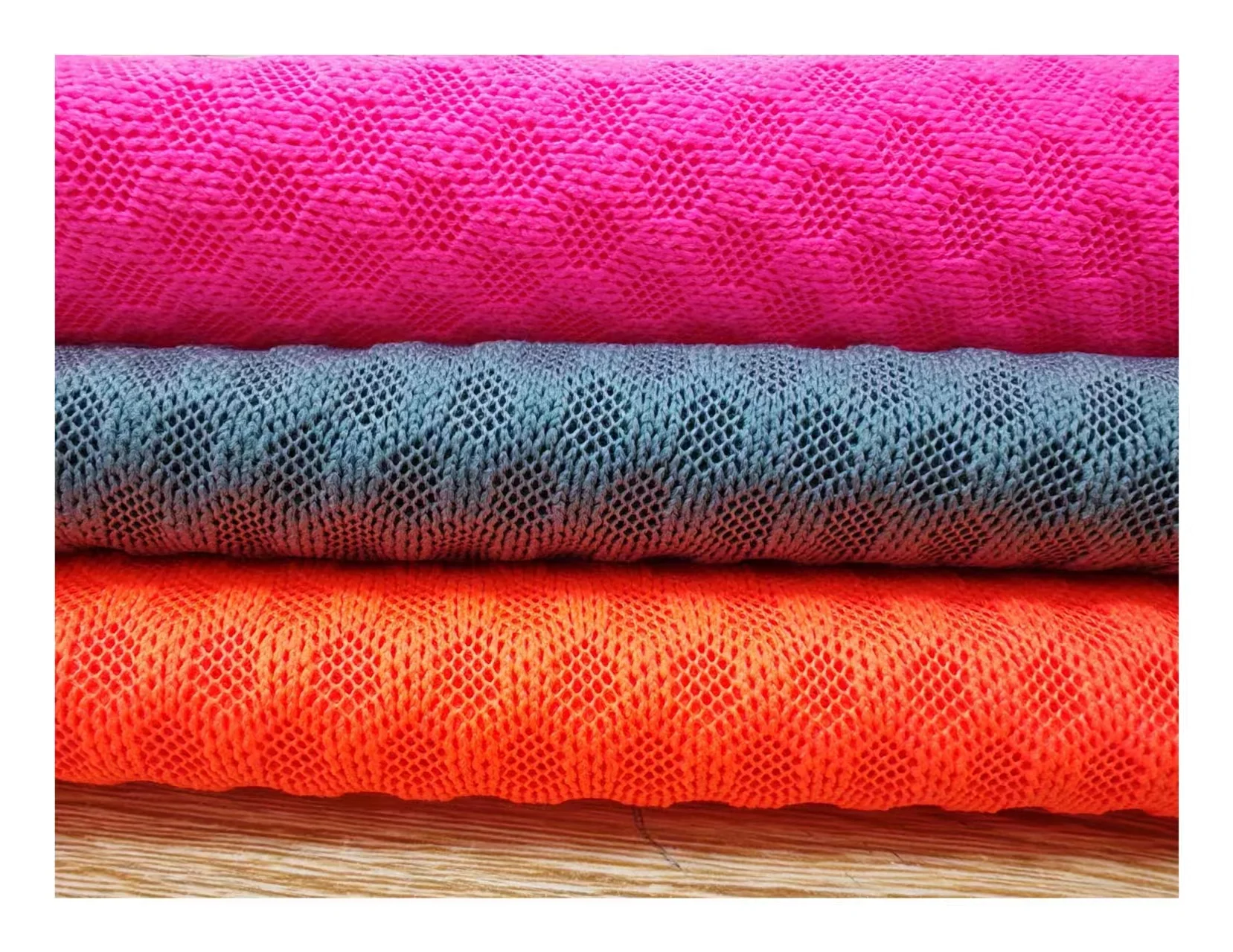 Manufacturers Breathable Perforated 100% Polyester Fabric 3D Air Sandwich Mesh Fabric