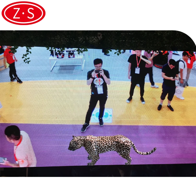 
Funny kids game interactive 3D wall games somatosensory interaction interactive animal 