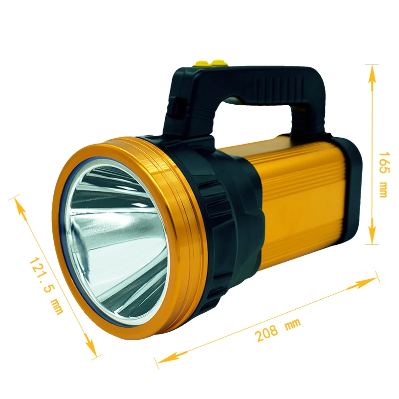 
Factory direct sales high power led usb torch light 5000 lumens big rechargeable flashlight 