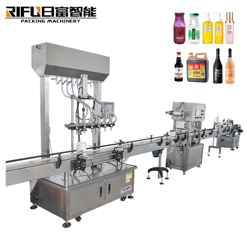 Customizable automatic filling machine for sauce paste and high viscosity liquid product