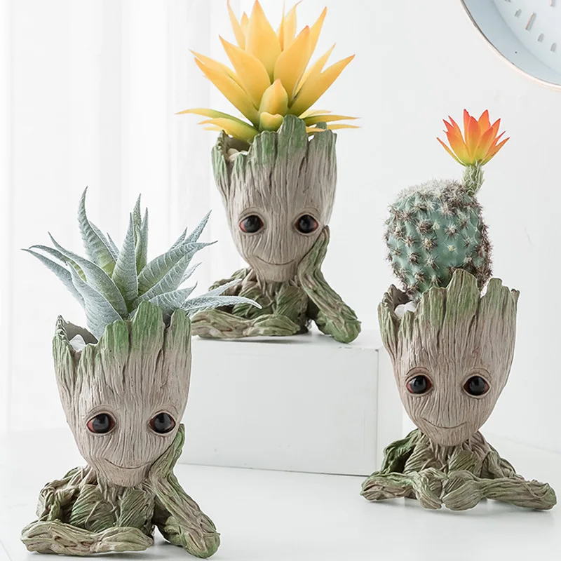 Tree Man Baby Groot Flowerpot Flower Pot Planter
