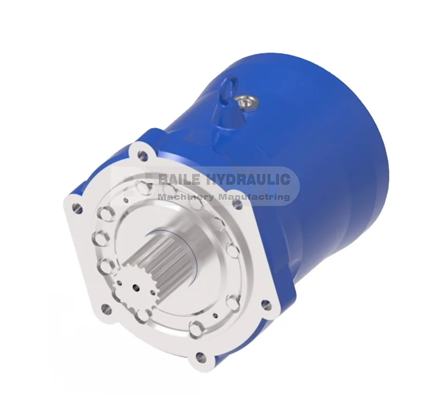 Eaton DOWMAX Motor  With Planetary Gear Reduction ME2600-G CPHFL-132D-R-5-P Used In Shield Tunneling Application