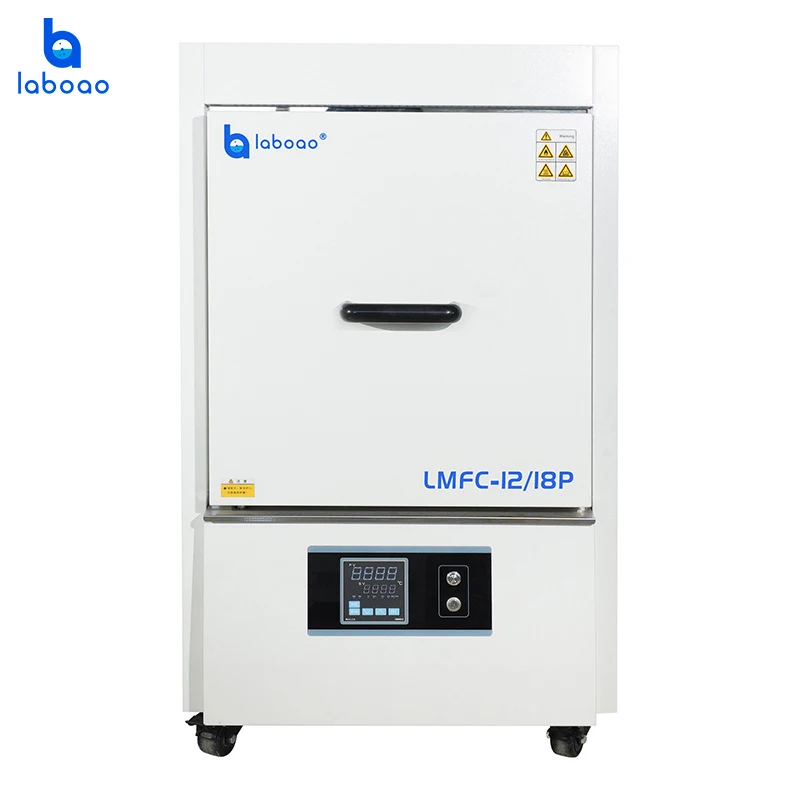 Laboao Ceramic Fiber Muffle Furnace LMFC-18- Precision Heating up to 1800C 4L